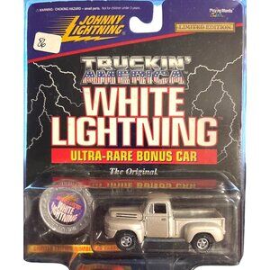 Die Cast Johnny Lightning Truckin America Gray 1950 Ford F-1 Pickup 421-01 1997